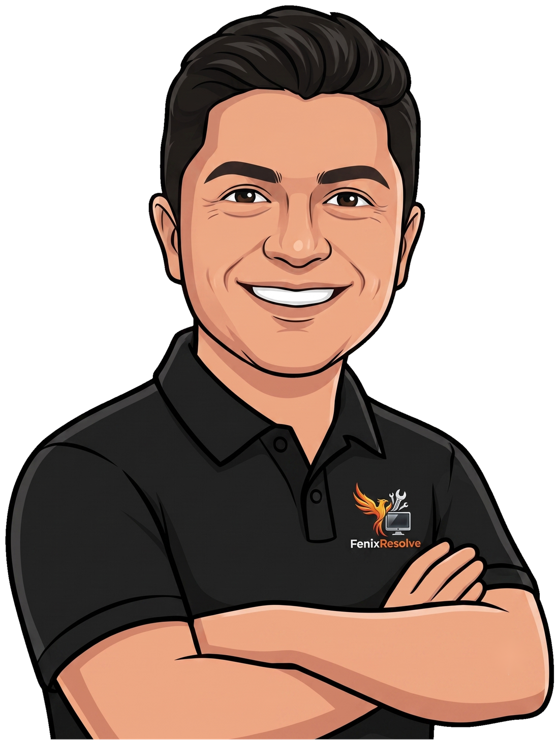Feniel, técnico da FenixResolve em Curitiba